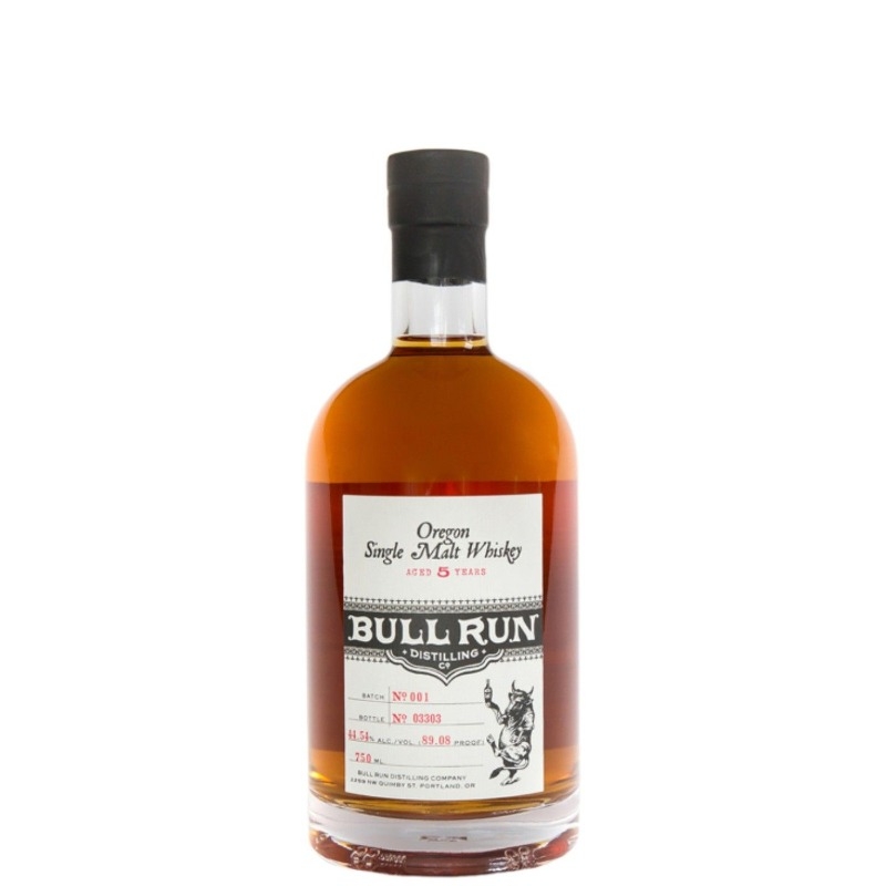 Bull Run Distillery Single Malt Whiskey